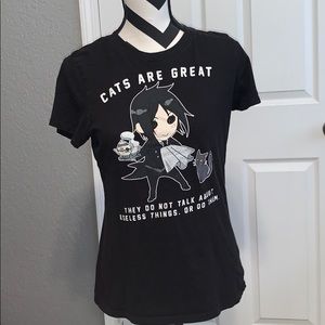 Black butler T-shirt